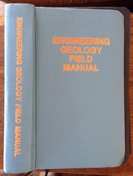 Hardcover Engineering Geology Field Manual (Hardcover) Book