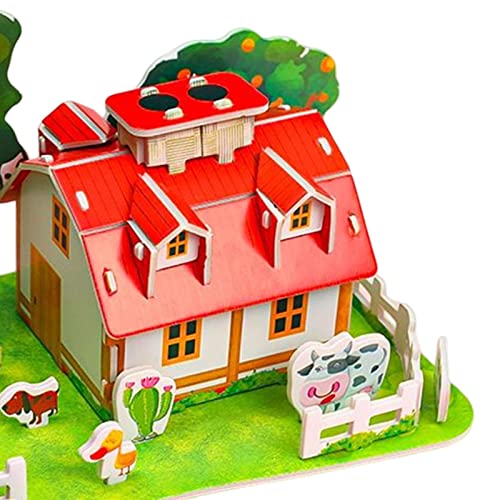 Harayaa Creative Diy Toy Model Building Kit, Paper And Eps Foam Board, Childrens Day Educational Toys, Diy 3D Jigsaw Puzzle Toys For Girls Boys Adults, Style B #TOP5