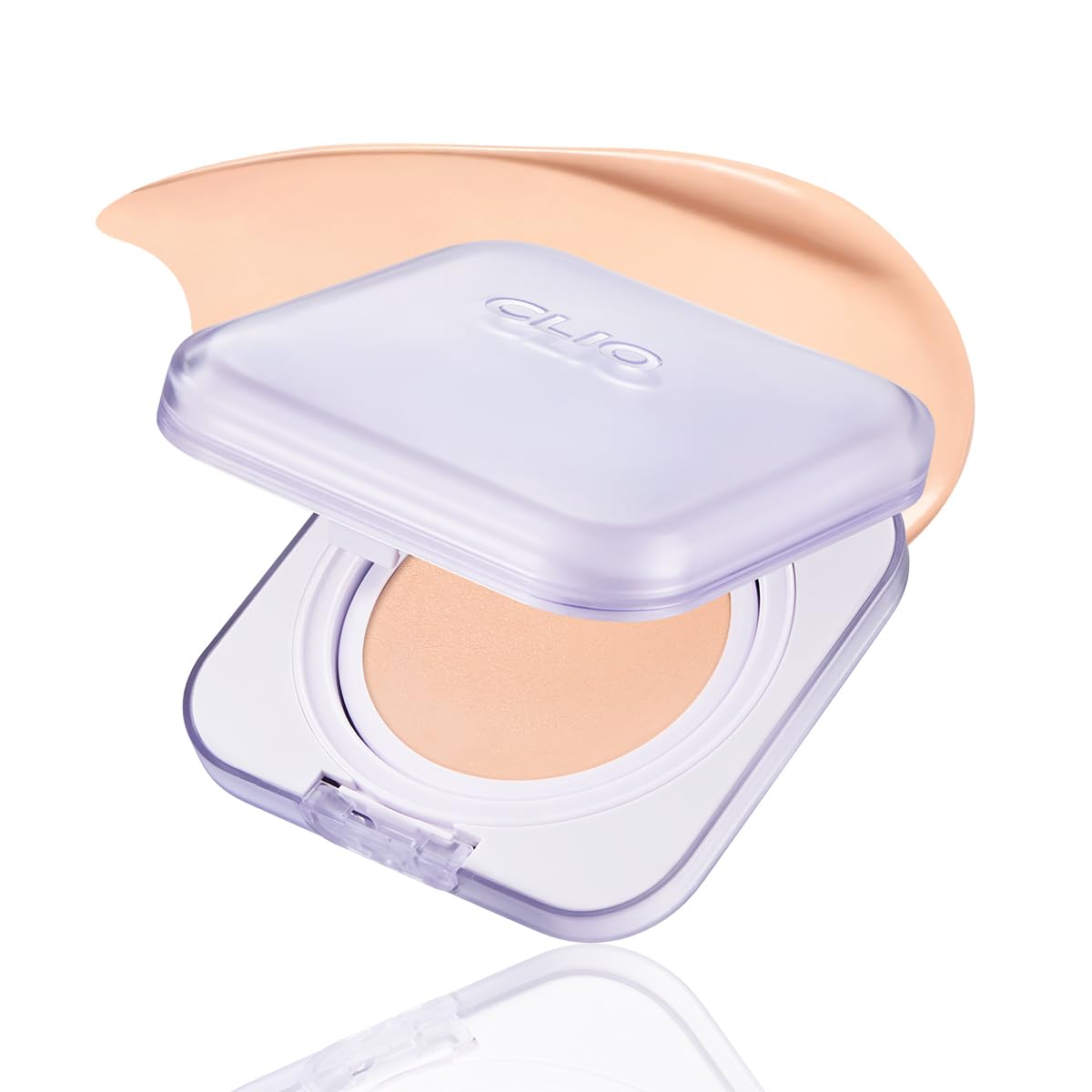 CLIO Kill Cover Mesh Blur Cushion Foundation, Flawless Full Coverage, Pore Blurring for Smooth Skin, Semi-Matte Finish, Long-Lasting, Lightweight, Oil-Control, Korean Foundation (21N LINEN)