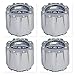 4 Pack MOTO METAL 950 951 CHROME CENTER CAP 5 OR 6 LUG 353K83 S409-16