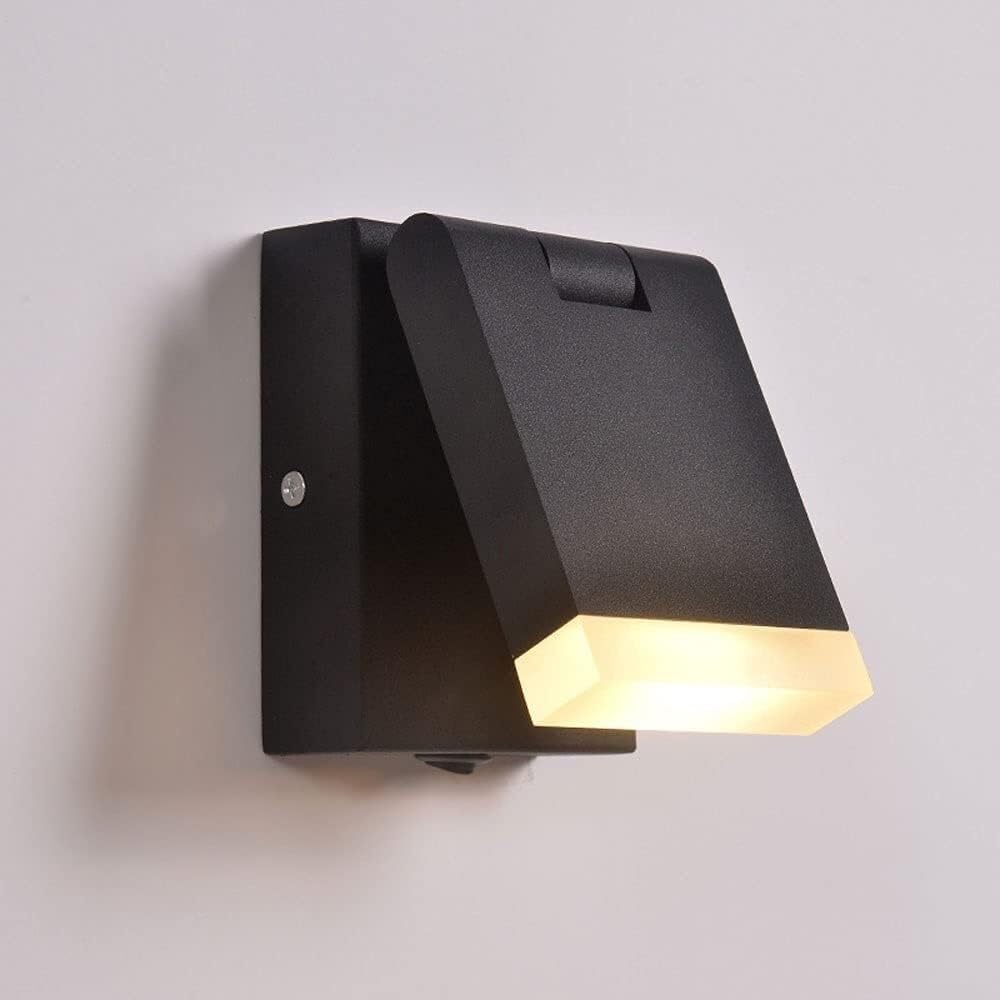 VGTLAKEX Wall Light LED Wall Lighting Fixtures Indoor Mounted Reading Sconces with On/Off Switch Adjustable Bedside Lamps for Living