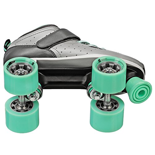 Roller Derby Str Seven Women's Roller Skate, Grey/Mint, 8 #TOP6