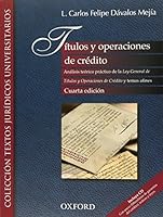 TITULOS Y OPERACIONES DE CREDITO 6074262020 Book Cover