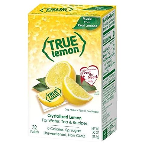 True Lemon Crystallized Lemon, 0.03 Ounce (Pack of 192) Cover