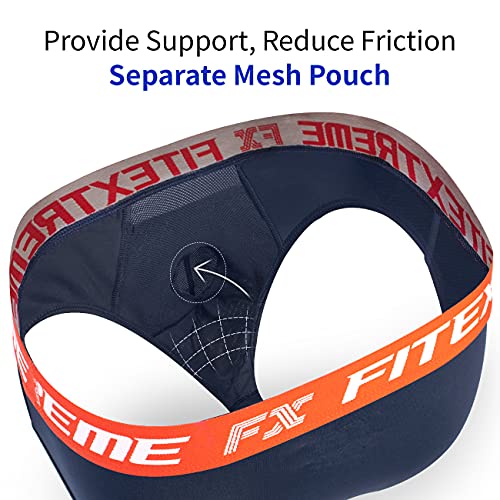 Fitextreme Mens Underwear Separate Pouch Breathable Performance Boxer Briefs 3 Pack C Xl #TOP2