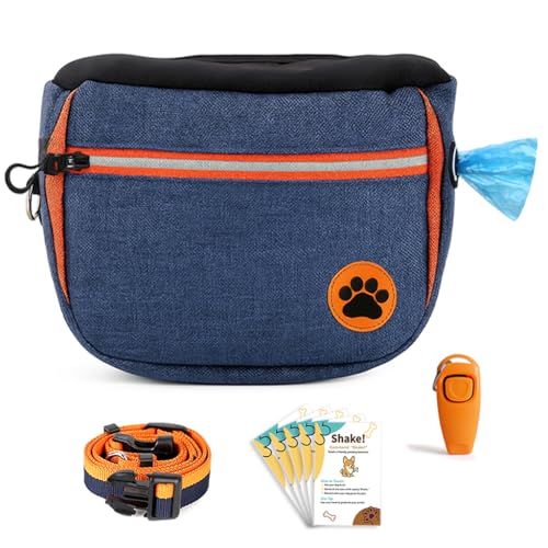 Fmtpesou Dog Treat Pouches Bag for Training &ndash; Removable Liners, Large Opening Capacity Treat Bag...