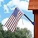 Gorilla Playsets 09-1014-US American Flag Swing Set Accessory with Mounting Hardware, Red, White, and Blue