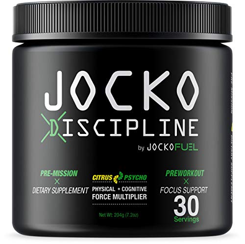 Jocko Discipline - Stim Free Pre Workout Powder - All-Natural Pre-Mission Dietary Supplement– Lemon Lime