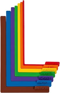 7 Pieces Paper Crafting Alignment Guides, Card Making Supplies Positioning
