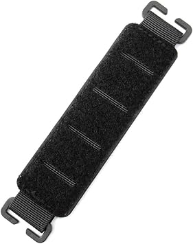 Tactical Panel, Molle Adapter with Double Sided Hook and Loop Bag Organizer Board Strips for Backpack Vest Badges Display