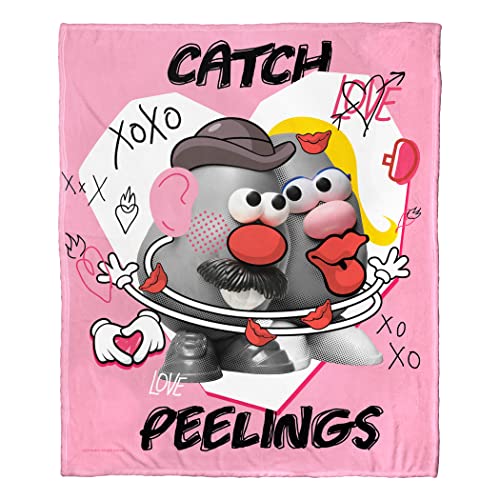 Northwest Potato Head Silk Touch Throw Blanket, 50" x 60", Catch Peelings
