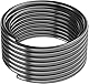 ARKA PVC-Schlauch - 9/12 mm, Grau, 10 m - Robuster und Flexibler Schlauch, ideal für den Einsatz als Aquariumschlauch, Wasserschlauch und Luftschlauch