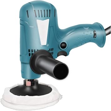 Power Buffer Polisher Kit 6 Speeds Adjustable Multi-Cooling Non-Slip Handle Electric Polisher Waxing Machine for Car Polishing and Waxing
