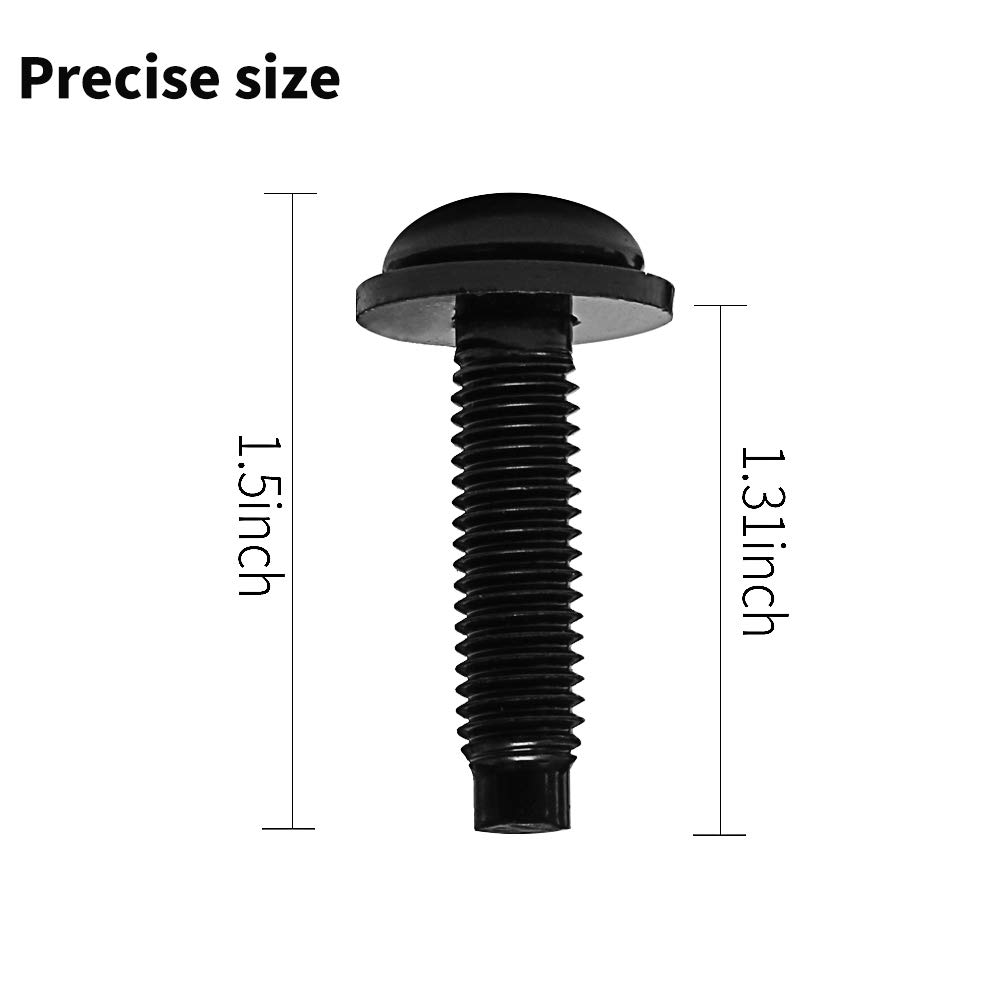 1 Ea. Hard Top Torx Screw 8.8 Grade Steel Fits 2007 To 2018 Jeep Wrangler JK JL - Foto 8