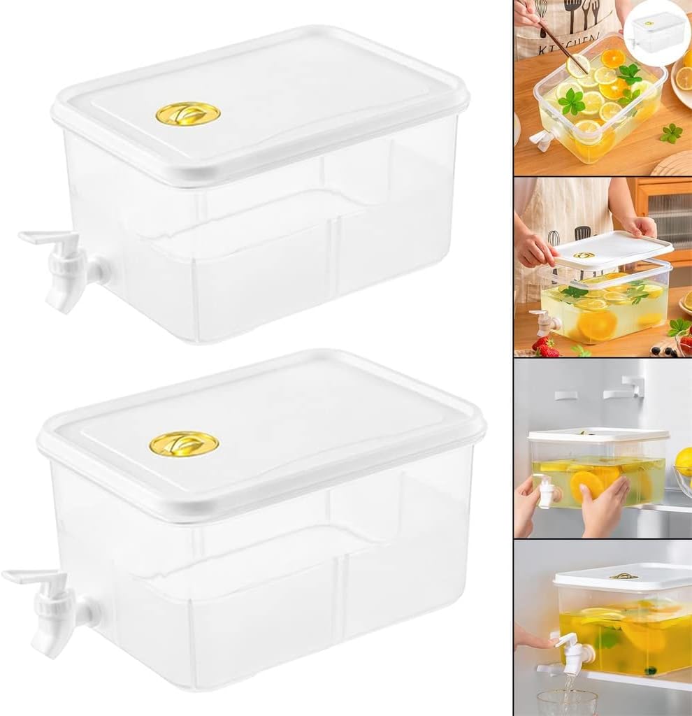 Refrigerator Cold Kettle with Tap Water Dispenser Beer Dispenser for Everyday Use (Color : A, Size : Small)