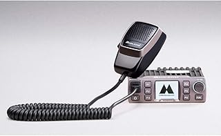 Midland M-30 CBC radio z mikrofonem, 12/24 V, kolorowy wyświetlacz, 6 programowalnych przycisków, Digital Squelch, 4 W AM/FM