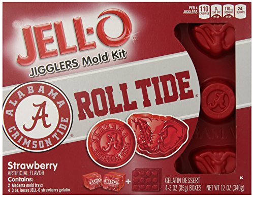 JELL-O Dessert Mold Kit, University of Alabama, 12 Ounce