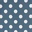 Navy Blue Dots