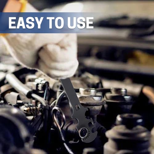 WISEPRO AR15/M4 Steel Armorer's Wrench, Multi Combo Wrench for Removal and Installation of AR-15/M16 Barrels/AR15/M4 Stock - Image 5
