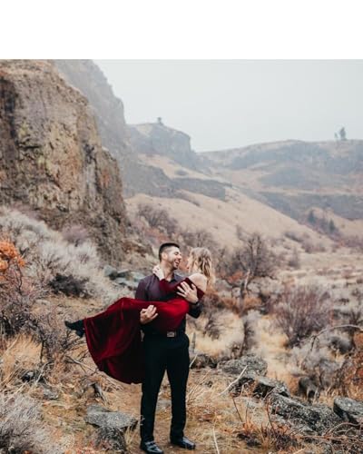 TTYBridal Off The Shoulder Velvet Mermaid Evening Gown Long Prom Party Dresses with Two Sleeves4