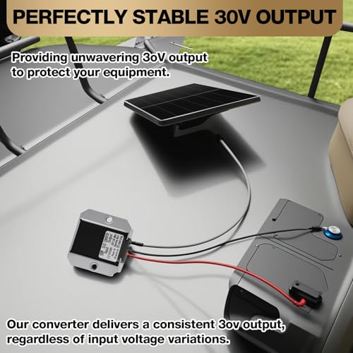 Starlink Mini Step Up Power Converter Cable 12V/24V to 30V 3.5A Output DC 9V-28V Input Step-Up Adapter Cord for Starlink Mini Dish (DC Power Cable Included)`2