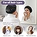 Yuanan 12 PCS Bonnet for Sleeping Men, Silk Bonnets for Women Bulk Elastic Satin Bonnet for Curly Hair Silk Bonnets for Black Women and Men with Curly Hair and Nightcaps-Black