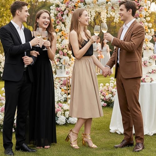 Image of Reimferce Womens Comfortable Heels for Wedding: No Blisters & Sore Feet by 40% Better Shock Absorption During Wedding - 8-Hour Keeping Pain-Free for Brides & Bridesmaids