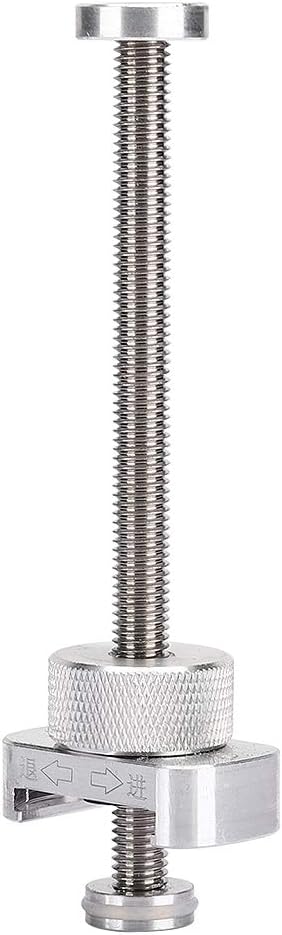 Rotating Welding Oil Pusher Phone Repair Tool Aluminum Alloy Rod Paste Flux Soldering Syringe Pusher Repair Parts Silver for Welding Oil