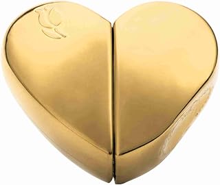 25ml Perfume Travel Refillable, Heart Shaped Perfume Atomizer, Gold Atomizer Sprayer, Travel Perfumes Bottle Refillable for Travels Split
