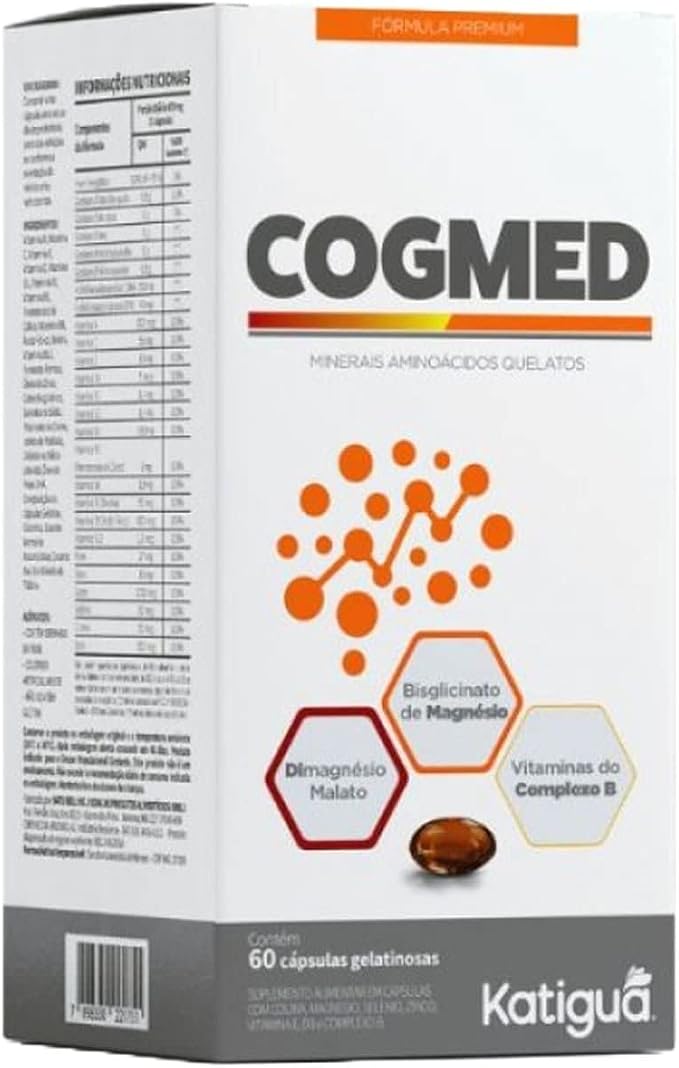 Katiguá, Cogmed, Dimagnezio Malato/Bisglicinato de Magnésio & Vitaminas do...