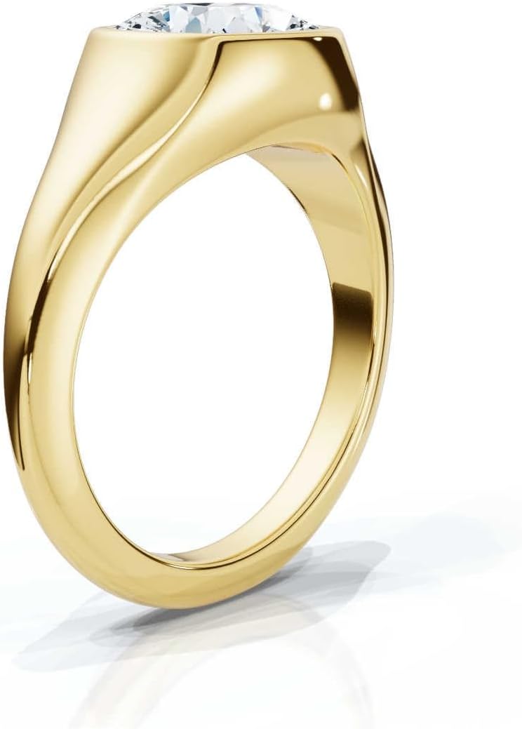 3 CT Moissanite Ring Colorless Moissanite Engagement Ring for Women 10K 14K 18K Gold 925 Silver Vintage Antique Wedding Bridal Set Christmas Gift