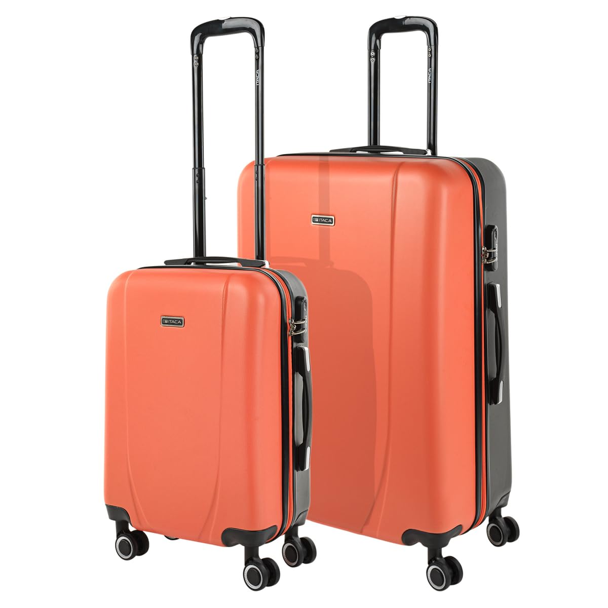 ITACA - Maleta de Cabina 55x40x20 - Maletas De Viaje Cabina Rígidas Trolley con 4 Ruedas Dobles para Avion Ligera Equipaje De Mano Candado de Combinación. Compatible Ryanair, Verde Menta — view 83