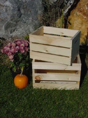 All Maine Bucket C4 Small Pine Crate Gray