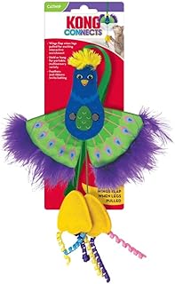 KONG Connects Peacock Interactive Cat Toy with Catnip
