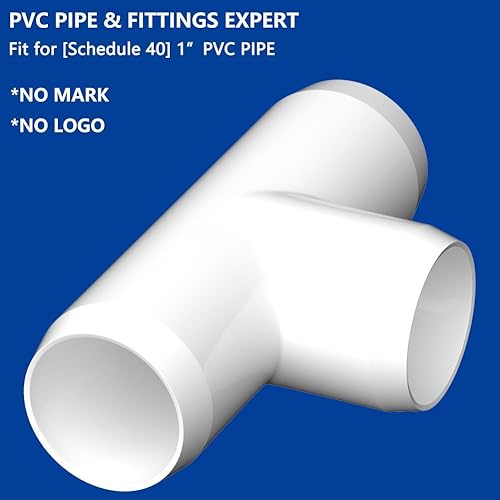 Miniatura 7 de letsFix Conectores de tubería de PVC cruzados de 1 pulgada, codo de PVC de grado mueble, construir proyectos de PVC de alta resistencia, se adapta a