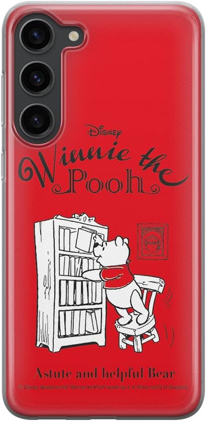 ERT GROUP Mobile Phone case for Samsung S23 Original and Officially Licensed Disney Pattern Winnie The Pooh & Friends 003 optimally adapted to The Shape of The Mobile Phone, case Made of TPU
