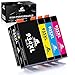 IKONG 934 XL Compatible Ink Cartridge Replacement for HP 934 935 934XL 935XL Ink Cartridges Work with HP Officejet Pro 6830 6230 6835 6812 6815 6820 6220 Printers