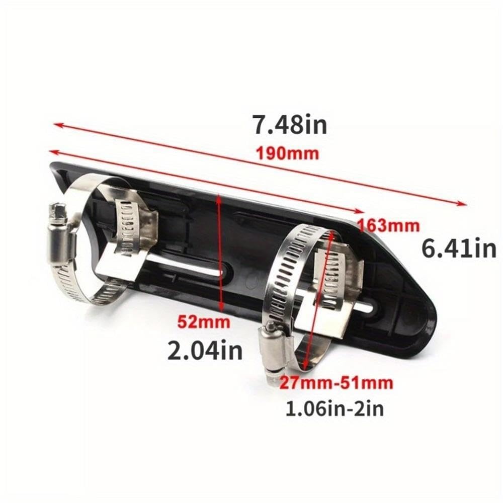 Cubierta Protectora Universal Para Escudo Térmico Escape Motocicleta