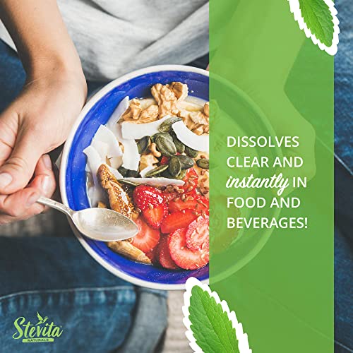Stevita Organic Liquid Stevia - 3.3 Oz, Pack Of 3 - All-Natural Sweetener, Zero Calories - Usda Organic, Non-Gmo, Vegan, Kosher, Keto, Paleo, Gluten Free - 1500 Total Servings #TOP3