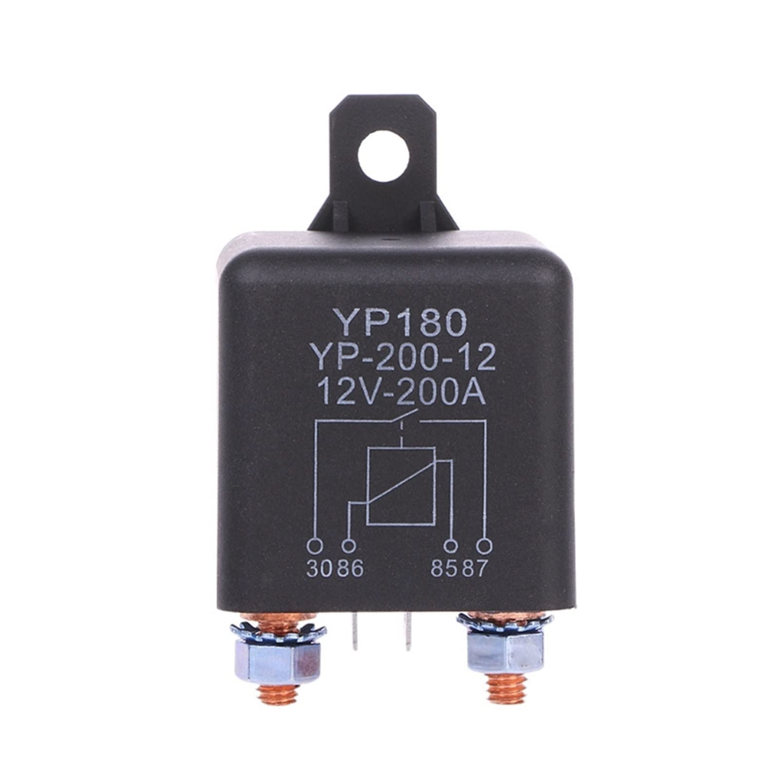 Relais 12V DC 200A FUDGIO commutateur de puissance continu pour moteur de camion