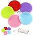 Produktbild Gifort BPA Frei Silikon Schwamm, Food Grade Multi-Purpose Antibakterielle Silikon Scrubber Schwamm Reinigungsbürste Küche & Bad (5 Pack Round)