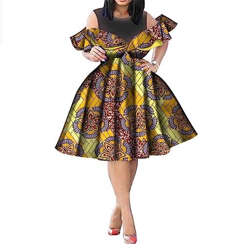 Robe Africaine Pour Femme Ronde Femme Enceinte Robe En Pagne