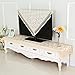 Produktbild QIANG AF Tv-schrank stoff lace tuch,tabelle rechteckig modern minimalistisch haushalt wohnzimmer staub abdeckung-A 100x100cm(39x39inch)