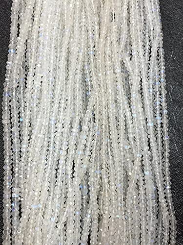 Natural Rainbow perles facettées rondelles 2.5mm pour création bijoux DIY
