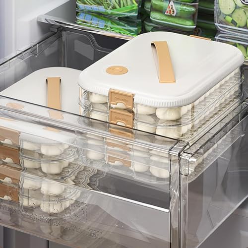 XINXI Recipiente para bolinhos, recipientes para freezer para biscoitos | Recipientes herméticos de