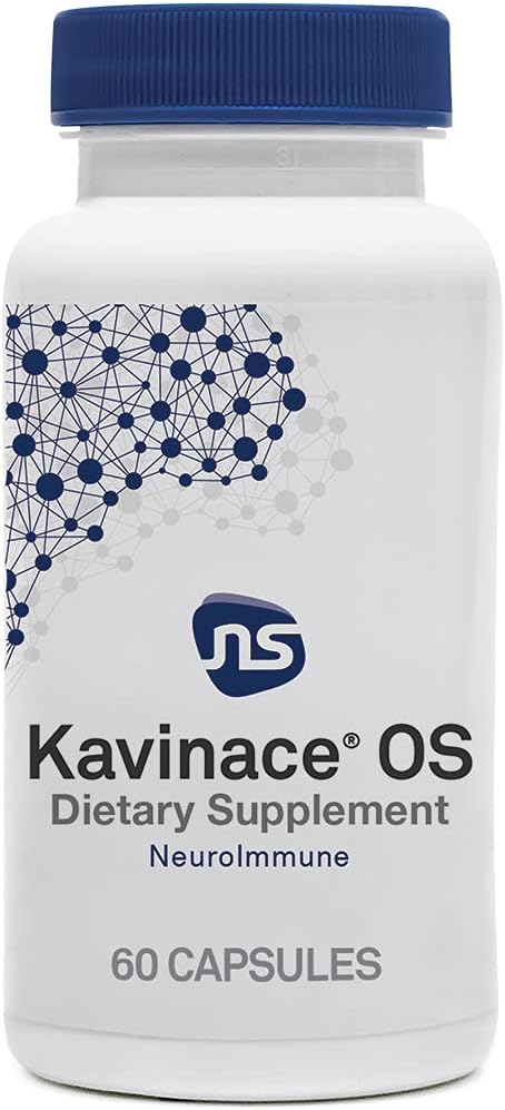 Kavinace OS - Sleep Aid Formula with Melatonin 5mg + L-Theanine - Nighttime Cellular Health Blend for Sleep Efficiency and Immune Support (60 Capsules)