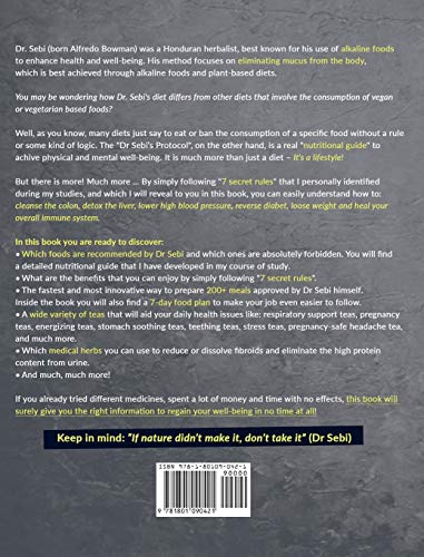 Dr Sebi Diet: Over 200 Effortless Dr Sebi Alkaline Recipes To Heal Your Immune System, Lose Weight A