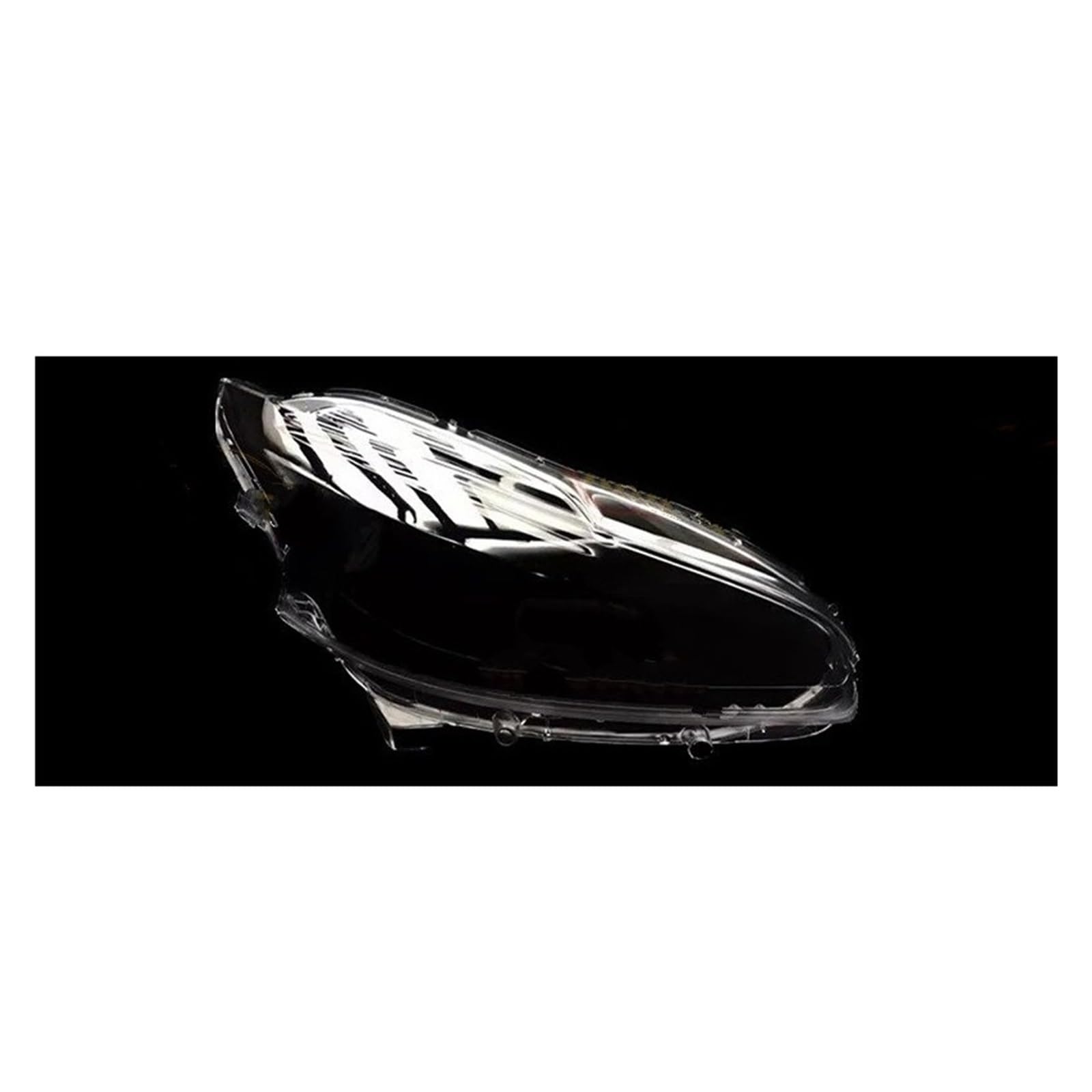 Per Peugeot 208 2012-2018 Copri-lente Per Fari Auto Paralume Per Fari Lampada Per Fari Guscio Faro Trasparente(Right side)