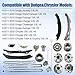 Blrack Engine Timing Chain Kit w/Sprocket & Tensioner & Guide Fits for Jeep Cherokee, Wrangler; Dodge Grand Caravan, Challenger, Charger, Durango, Chrysler 300, Town & Country; RAM 1500 3.6L V6 DOHC