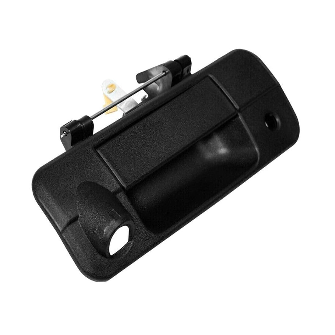 Karoldeare Tailgate Handle Liftgate Latch for Toyota for Tundra 2007-2013 THLLF01TTWRCHB0713 W/Rear Camera Hole Black